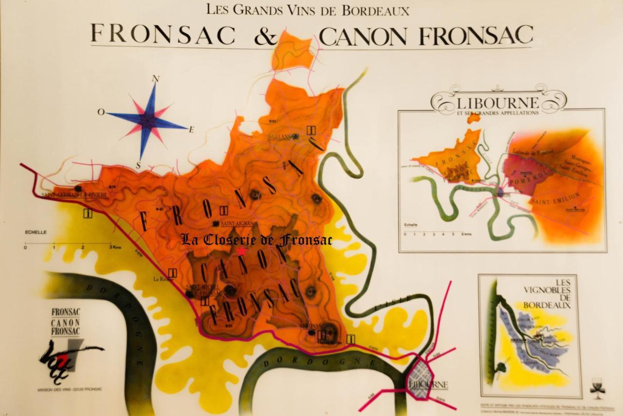 La Closerie De Fronsac Saint-Michel-de-Fronsac Ngoại thất bức ảnh